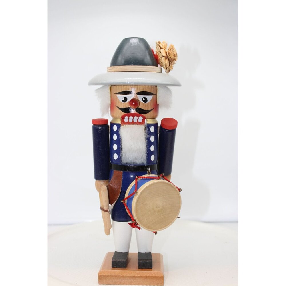 Wooden Nutcracker - Steinbach "Piccolo" Drummer - #S726